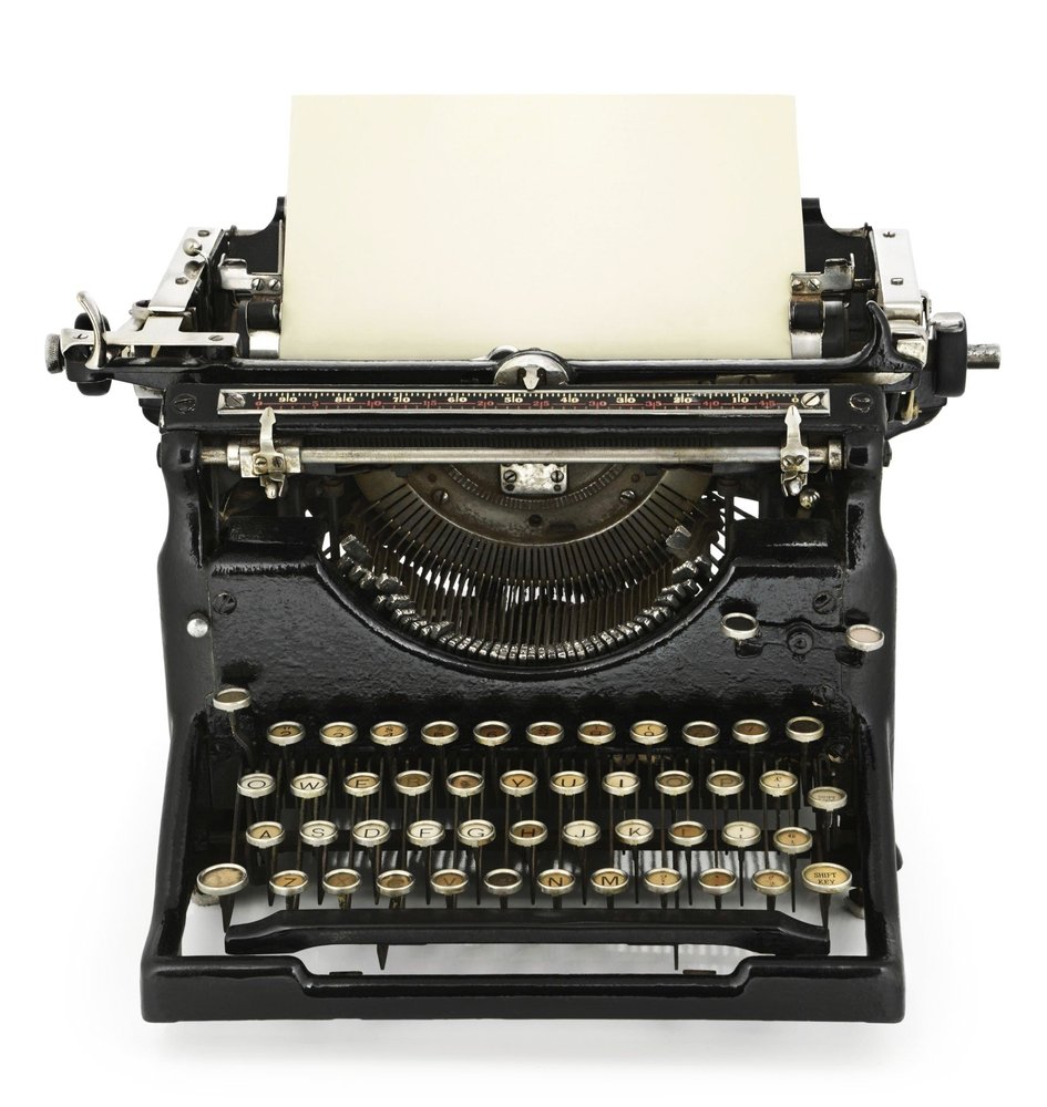 Vintage typewriter